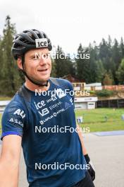 05.09.2024, Lenzerheide, Switzerland (SUI): Vetle Sjaastad Christiansen (NOR) - Biathlon summer training, Lenzerheide (SUI). www.nordicfocus.com. © Manzoni/NordicFocus. Every downloaded picture is fee-liable.