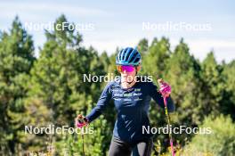 05.09.2024, Font-Romeu, France (FRA): Elvira Oeberg (SWE) - Biathlon summer training, Font-Romeu (FRA). www.nordicfocus.com. © Authamayou/NordicFocus. Every downloaded picture is fee-liable.