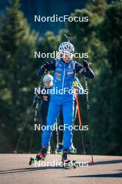 29.09.2024, Lavaze, Italy (ITA): Michela Carrara (ITA) - Biathlon summer training, Lavaze (ITA). www.nordicfocus.com. © Barbieri/NordicFocus. Every downloaded picture is fee-liable.