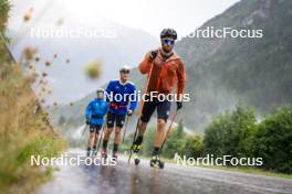 26.08.2024, Martell, Italy (ITA): Patrick Braunhofer (ITA) - Biathlon summer training, Martell (ITA). www.nordicfocus.com. © Vanzetta/NordicFocus. Every downloaded picture is fee-liable.