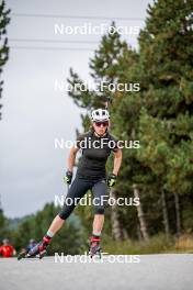 20.09.2024, Font-Romeu, France (FRA): Eve Bouvard (BEL) - Biathlon summer training, Font-Romeu (FRA). www.nordicfocus.com. © Authamayou/NordicFocus. Every downloaded picture is fee-liable.