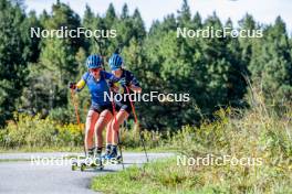 05.09.2024, Font-Romeu, France (FRA): Anna Magnusson (SWE) - Biathlon summer training, Font-Romeu (FRA). www.nordicfocus.com. © Authamayou/NordicFocus. Every downloaded picture is fee-liable.