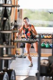 15.07.2024, Lenzerheide, Switzerland (SUI): Deedra Irwin (USA) - Biathlon summer training, Lenzerheide (SUI). www.nordicfocus.com. © Manzoni/NordicFocus. Every downloaded picture is fee-liable.