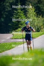 31.07.2024, Lavaze, Italy (ITA): Anna Gandler (AUT) - Biathlon summer training, Lavaze (ITA). www.nordicfocus.com. © Barbieri/NordicFocus. Every downloaded picture is fee-liable.