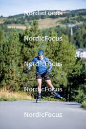 05.09.2024, Font-Romeu, France (FRA): Viktor Brandt (SWE) - Biathlon summer training, Font-Romeu (FRA). www.nordicfocus.com. © Authamayou/NordicFocus. Every downloaded picture is fee-liable.