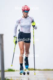 30.09.2024, Lavaze, Italy (ITA): Lisa Vittozzi (ITA) - Biathlon summer training, Lavaze (ITA). www.nordicfocus.com. © Barbieri/NordicFocus. Every downloaded picture is fee-liable.