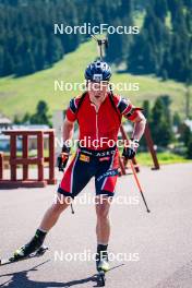 27.06.2024, Lavaze, Italy (ITA): Johannes Dale-Skjevdal (NOR) - Biathlon summer training, Lavaze (ITA). www.nordicfocus.com. © Barbieri/NordicFocus. Every downloaded picture is fee-liable.