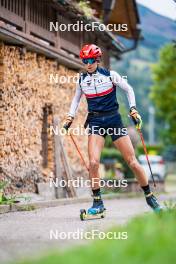 30.09.2024, Lavaze, Italy (ITA): Lisa Vittozzi (ITA) - Biathlon summer training, Lavaze (ITA). www.nordicfocus.com. © Barbieri/NordicFocus. Every downloaded picture is fee-liable.