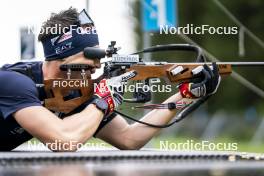 26.08.2024, Martell, Italy (ITA): Didier Bionaz (ITA) - Biathlon summer training, Martell (ITA). www.nordicfocus.com. © Vanzetta/NordicFocus. Every downloaded picture is fee-liable.