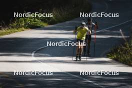 27.08.2024, Martell, Italy (ITA): Elia Zeni (ITA) - Biathlon summer training, Martell (ITA). www.nordicfocus.com. © Vanzetta/NordicFocus. Every downloaded picture is fee-liable.