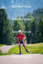 28.06.2024, Lavaze, Italy (ITA): Ingrid Landmark Tandrevold (NOR) - Biathlon summer training, Lavaze (ITA). www.nordicfocus.com. © Barbieri/NordicFocus. Every downloaded picture is fee-liable.