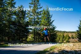 29.09.2024, Lavaze, Italy (ITA): Lisa Vittozzi (ITA) - Biathlon summer training, Lavaze (ITA). www.nordicfocus.com. © Barbieri/NordicFocus. Every downloaded picture is fee-liable.