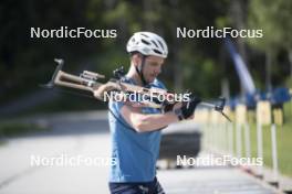 18.06.2024, Correncon-en-Vercors, France (FRA): Emilien Jacquelin (FRA) - Biathlon summer training, Correncon-en-Vercors (FRA). www.nordicfocus.com. © Joly/NordicFocus. Every downloaded picture is fee-liable.