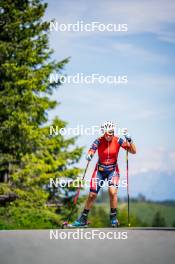 28.06.2024, Lavaze, Italy (ITA): Ingrid Landmark Tandrevold (NOR) - Biathlon summer training, Lavaze (ITA). www.nordicfocus.com. © Barbieri/NordicFocus. Every downloaded picture is fee-liable.