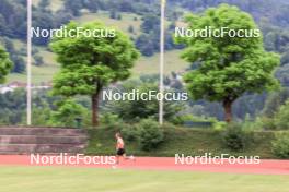 03.07.2024, Saint-Claude, France (FRA): Emilien Jacquelin (FRA) - Biathlon summer training, Premanon (FRA). www.nordicfocus.com. © Manzoni/NordicFocus. Every downloaded picture is fee-liable.