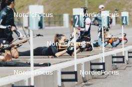 19.05.2024, Forni Avoltri, Italy (ITA): Lisa Vittozzi (ITA) - Biathlon summer training, Forni Avoltri (ITA). www.nordicfocus.com. © Del Fabbro/NordicFocus. Every downloaded picture is fee-liable.