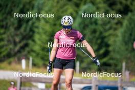 31.07.2024, Lavaze, Italy (ITA): Lisa Osl (AUT) - Biathlon summer training, Lavaze (ITA). www.nordicfocus.com. © Barbieri/NordicFocus. Every downloaded picture is fee-liable.