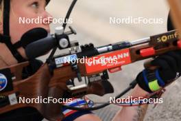 12.06.2024, Premanon, France (FRA): Sophie Chauveau (FRA) - Biathlon summer training, Premanon (FRA). www.nordicfocus.com. © Manzoni/NordicFocus. Every downloaded picture is fee-liable.