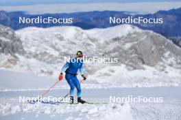 12.10.2024, Ramsau am Dachstein, Austria (AUT): Dmytro Pidruchnyi (UKR) - Biathlon summer training, Dachsteinglacier, Ramsau am Dachstein (AUT). www.nordicfocus.com. © Manzoni/NordicFocus. Every downloaded picture is fee-liable.