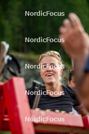 29.08.2024, Bessans, France (FRA): Sophie Chauveau (FRA) - Biathlon summer training, Bessans (FRA). www.nordicfocus.com. © Authamayou/NordicFocus. Every downloaded picture is fee-liable.