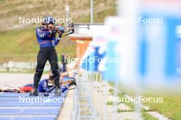 15.09.2024, Lenzerheide, Switzerland (SUI): Lou Jeanmonnot (FRA) - Sommer Nordic Event 2024, Sommer Biathlon Cup, Lenzerheide (SUI). www.nordicfocus.com. © Manzoni/NordicFocus. Every downloaded picture is fee-liable.