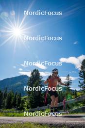 27.06.2024, Lavaze, Italy (ITA): Juni Arnekleiv (NOR) - Biathlon summer training, Lavaze (ITA). www.nordicfocus.com. © Barbieri/NordicFocus. Every downloaded picture is fee-liable.