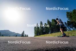 31.07.2024, Lavaze, Italy (ITA): Antonin Guigonnat (FRA) - Biathlon summer training, Lavaze (ITA). www.nordicfocus.com. © Barbieri/NordicFocus. Every downloaded picture is fee-liable.