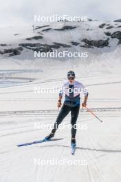 18.06.2024, Tignes, France (FRA): Julia Simon (FRA) - Biathlon summer training, Tignes (FRA). www.nordicfocus.com. © Authamayou/NordicFocus. Every downloaded picture is fee-liable.