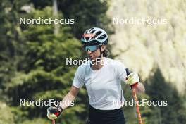 19.05.2024, Forni Avoltri, Italy (ITA): Lisa Vittozzi (ITA) - Biathlon summer training, Forni Avoltri (ITA). www.nordicfocus.com. © Del Fabbro/NordicFocus. Every downloaded picture is fee-liable.