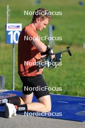 06.08.2024, Lenzerheide, Switzerland (SUI): Sebastian Stalder (SUI) - Biathlon summer training, Lenzerheide (SUI). www.nordicfocus.com. © Manzoni/NordicFocus. Every downloaded picture is fee-liable.