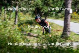 17.08.2024, Font-Romeu, France (FRA): Lionel Jouannaud (FRA) - Biathlon summer training, Font-Romeu (FRA). www.nordicfocus.com. © Authamayou/NordicFocus. Every downloaded picture is fee-liable.