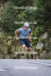 27.08.2024, Martell, Italy (ITA): Bionaz Didier (ITA) - Biathlon summer training, Martell (ITA). www.nordicfocus.com. © Vanzetta/NordicFocus. Every downloaded picture is fee-liable.