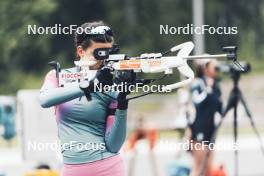 19.05.2024, Forni Avoltri, Italy (ITA): Rebecca Passler (ITA) - Biathlon summer training, Forni Avoltri (ITA). www.nordicfocus.com. © Del Fabbro/NordicFocus. Every downloaded picture is fee-liable.