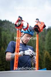 26.08.2024, Martell, Italy (ITA): Lukas Hofer (ITA) - Biathlon summer training, Martell (ITA). www.nordicfocus.com. © Vanzetta/NordicFocus. Every downloaded picture is fee-liable.