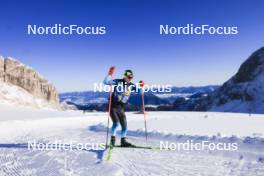 12.10.2024, Ramsau am Dachstein, Austria (AUT): Dmytro Pidruchnyi (UKR) - Biathlon summer training, Dachsteinglacier, Ramsau am Dachstein (AUT). www.nordicfocus.com. © Manzoni/NordicFocus. Every downloaded picture is fee-liable.