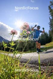 10.09.2024, Lenzerheide, Switzerland (SUI): Vitalii Mandzyn (UKR) - Biathlon summer training, Lenzerheide (SUI). www.nordicfocus.com. © Manzoni/NordicFocus. Every downloaded picture is fee-liable.