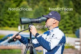 27.06.2024, Lavaze, Italy (ITA): Siegfried Mazet (FRA) - Biathlon summer training, Lavaze (ITA). www.nordicfocus.com. © Barbieri/NordicFocus. Every downloaded picture is fee-liable.