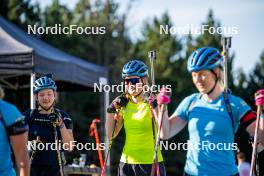 02.09.2024, Font-Romeu, France (FRA): Hanna Oeberg (SWE) - Biathlon summer training, Font-Romeu (FRA). www.nordicfocus.com. © Authamayou/NordicFocus. Every downloaded picture is fee-liable.