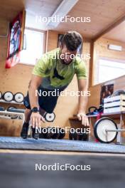 27.08.2024, Martell, Italy (ITA): Patrick Braunhofer (ITA) - Biathlon summer training, Martell (ITA). www.nordicfocus.com. © Vanzetta/NordicFocus. Every downloaded picture is fee-liable.