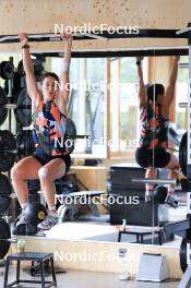 15.07.2024, Lenzerheide, Switzerland (SUI): Deedra Irwin (USA) - Biathlon summer training, Lenzerheide (SUI). www.nordicfocus.com. © Manzoni/NordicFocus. Every downloaded picture is fee-liable.