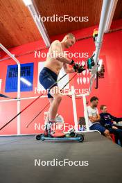 02.07.2024, Premanon, France (FRA): Emilien Jacquelin (FRA) - Biathlon summer training, Premanon (FRA). www.nordicfocus.com. © Manzoni/NordicFocus. Every downloaded picture is fee-liable.