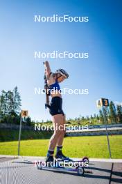 28.06.2024, Lavaze, Italy (ITA): Juni Arnekleiv (NOR) - Biathlon summer training, Lavaze (ITA). www.nordicfocus.com. © Barbieri/NordicFocus. Every downloaded picture is fee-liable.