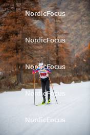 09.11.2024, Bessans, France (FRA): Oceane Michelon (FRA) - Biathlon summer training, Bessans (FRA). www.nordicfocus.com. © Authamayou/NordicFocus. Every downloaded picture is fee-liable.