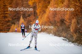 07.11.2024, Bessans, France (FRA): Antonin Guigonnat (FRA) - Biathlon summer training, Bessans (FRA). www.nordicfocus.com. © Authamayou/NordicFocus. Every downloaded picture is fee-liable.