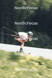 19.05.2024, Forni Avoltri, Italy (ITA): Lisa Vittozzi (ITA) - Biathlon summer training, Forni Avoltri (ITA). www.nordicfocus.com. © Del Fabbro/NordicFocus. Every downloaded picture is fee-liable.