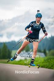 15.06.2024, Lavaze, Italy (ITA): Sara Andersson (SWE) - Biathlon summer training, Lavaze (ITA). www.nordicfocus.com. © Barbieri/NordicFocus. Every downloaded picture is fee-liable.