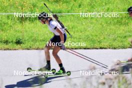 06.08.2024, Lenzerheide, Switzerland (SUI): Lisa Theresa Hauser (AUT) - Biathlon summer training, Lenzerheide (SUI). www.nordicfocus.com. © Manzoni/NordicFocus. Every downloaded picture is fee-liable.