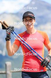 15.07.2024, Lenzerheide, Switzerland (SUI): Deedra Irwin (USA) - Biathlon summer training, Lenzerheide (SUI). www.nordicfocus.com. © Manzoni/NordicFocus. Every downloaded picture is fee-liable.