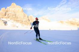 14.10.2024, Ramsau am Dachstein, Austria (AUT): Joscha Burkhalter (SUI) - Biathlon summer training, Dachsteinglacier, Ramsau am Dachstein (AUT). www.nordicfocus.com. © Manzoni/NordicFocus. Every downloaded picture is fee-liable.