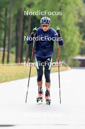 10.09.2024, Lenzerheide, Switzerland (SUI): Denys Nasyko (UKR) - Biathlon summer training, Lenzerheide (SUI). www.nordicfocus.com. © Manzoni/NordicFocus. Every downloaded picture is fee-liable.